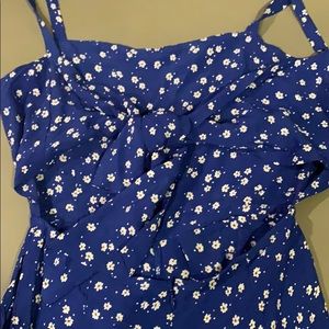 FAITHFULL THE BRAND Marija Jumpsuit in blue floral